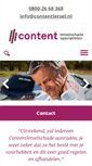 Mobile Screenshot of contentletsel.nl